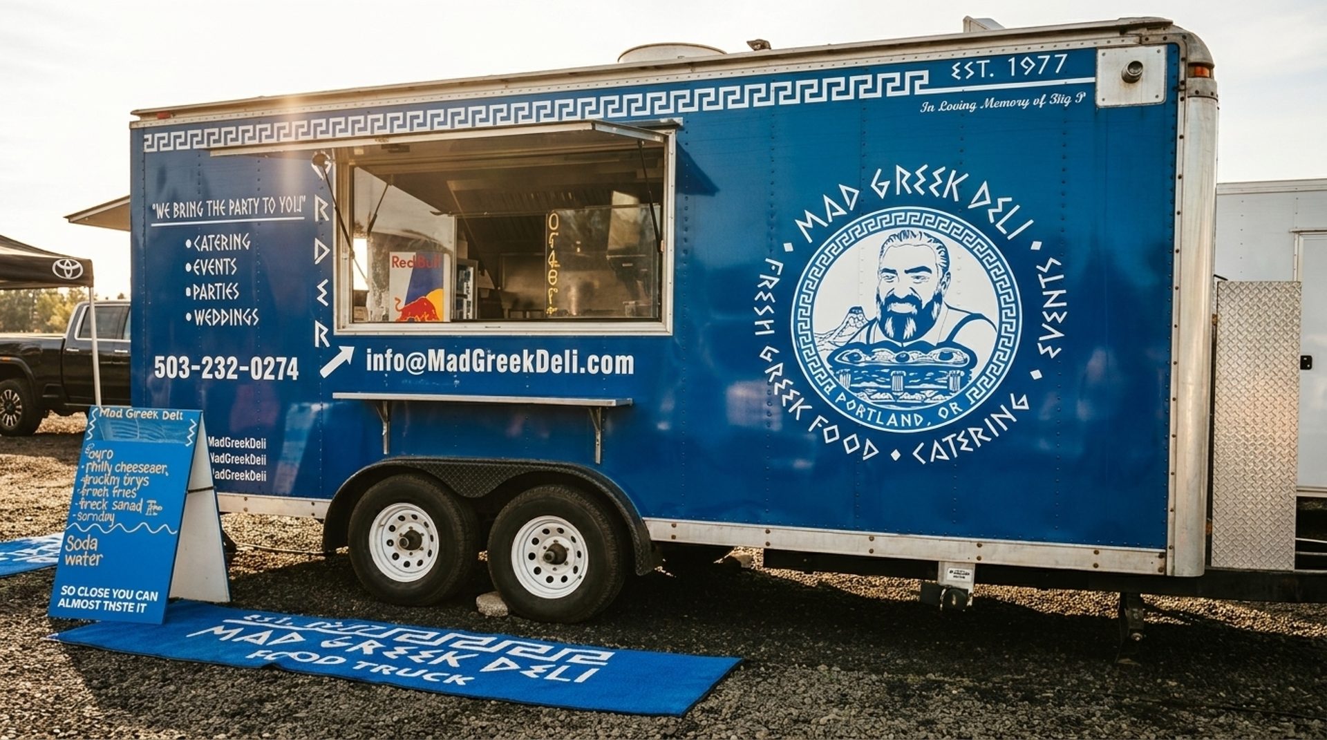 We Bring the Greek to You