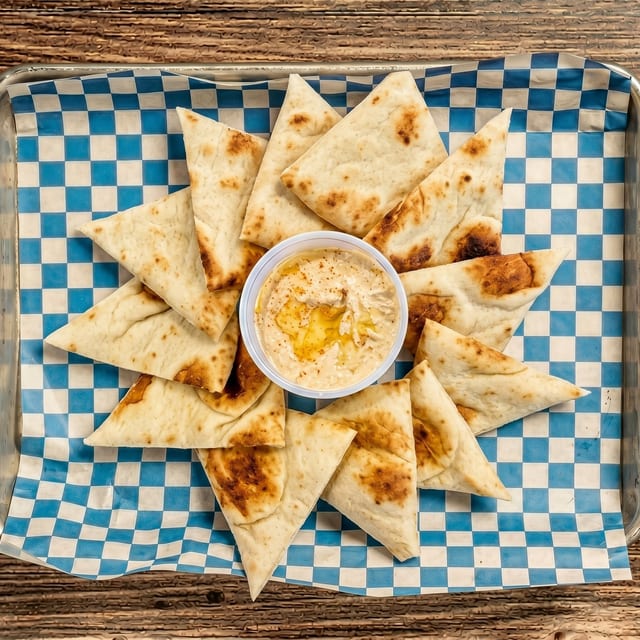 Pita & Hummus.
